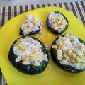 El cooksnap de Verónica Ayala cuando hizo Zapallitos rellenos en microondas.