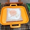 Cooksnap dari tehitaa untuk resep Roti Panggang Telur Mayones dengan Open Toaster