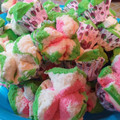 Cooksnap dari Mustika Hia untuk resep Bolu kukus semangka anti gagal (bolu sprite)