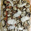 El cooksnap de Jose Luis Garcia Real cuando hizo Pizza Champiñón con base de pollo.