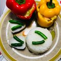 El cooksnap de yenit julia tajiri cuando hizo Pimientos rellenos.