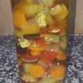 El cooksnap de Noemi Tomasine cuando hizo Berenjenas en escabeche.