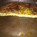 El cooksnap de Gisell Valcarcel cuando hizo Torta de espinaca con queso ricotta.