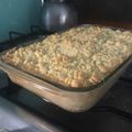 El cooksnap de Vicrastone cuando hizo Apple crumble (crumble de manzana).