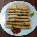 Nibedita Majumdar's cooksnap of when they made মেথি শাকের পরোটা (Methi Shak er paratha recipe in Bengali).
