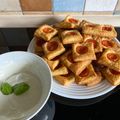 Sophie's cooksnap of when they made Tomate-Blätterteig Fingerfood.