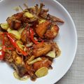 Cooksnap Erna Hezreen Hamzah semasa beliau membuat Ayam Masak Halia.