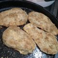 El cooksnap de Tamara Rivero Juárez cuando hizo Milanesas de Berenjenas.