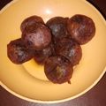 Cooksnap dari Irin Dinania untuk resep Bola ubi gula merah/ kue obi