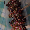 Cooksnap dari aiyooe untuk resep Frozen Choco Banana Pops (Pisang Beku Salut Coklat)