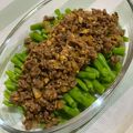 Cooksnap dari Melan untuk resep Baby buncis daging cincang