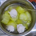 Aggie 的 黃瓜魚丸湯 cooksnap