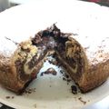 El cooksnap de Silvina Galarza cuando hizo Torta marmolada con onda.