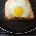 El cooksnap de Tamara Gálvez González cuando hizo Huevo en Canasta.