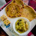 Tandra Nath's cooksnap of when they made দই পরোটা (Doi parota recipe in bengali).