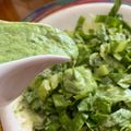 El cooksnap de Patricia Quiroga Newbery cuando hizo Salsa de hierbas para aderezar ensaladas.