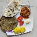 VAISHALI KHAKHRIYA. 's cooksnap of when they made બાજરા ના રોટલા અને ઓળો0(bajri no rotlo and olo recipe in Gujarati.