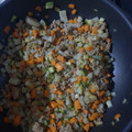 El cooksnap de Alex cuando hizo Picadillo casero rápido.