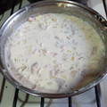 El cooksnap de CAROLINA cuando hizo Ñoquis con salsa parissien.