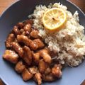 El cooksnap de AprendiendoDeCocina! 🎂🍅🥞🍜🍣 cuando hizo Pollo al limón al estilo chino.