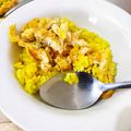 Cooksnap dari kucingkepanasan untuk resep Nasi Kuning Magicom dan Oseng Tempe Cabe Ijo