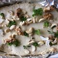 Shu's cooksnap of when they made Kafta with Tahini (meat with sesame paste).