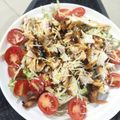 Rowielokent Matsui's cooksnap of when they made Chicken caprese salad.