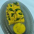 Vaishakhi Vyas's cooksnap of when they made વાટી દાળના ખમણ (Vatidal Khaman Recipe In Gujarati).