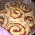 El cooksnap de Abby Portillo cuando hizo Torta de 80 golpes.