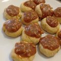 liliom1229 Cooksnap-ja, amikor elkészítette a(z) Karamellel töltött karácsonyi aprósütemény (ökörszem) receptet.