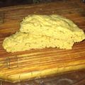 El cooksnap de Mari Blasco cuando hizo Pan de Pasta de maní (sin harina).