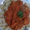 El cooksnap de Jose Sarde cuando hizo Tallarines rojos.