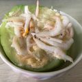 賴麗如 的 一菜二吃之絲瓜盅蒸蛋 cooksnap