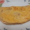 El cooksnap de Luz cuando hizo Tortitas tipo fajitas con huevo rellenas 😜.