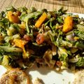 El cooksnap de Eva cuando hizo Acelgas salteadas con calabaza y pasas.