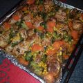 Zsúú Cooksnap-ja, amikor elkészítette a(z) Tepsis csirke receptet.