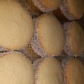 El cooksnap de Azu Córdoba cuando hizo Alfajores de maicena.