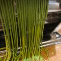 El cooksnap de Carlos Chef cuando hizo Fideos verdes muy verdes.