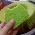 Cooksnap dari Mega R Saiyan untuk resep Bolu Jadul Pandan