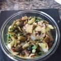 El cooksnap de marta valles cuando hizo Tm5 - Pak choi (al vapor) con Champiñones, mix de Verduras y Semillas & Salsa soja (100% vegetal).