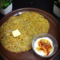 Rajvi Bhalodi's cooksnap of when they made થાલીપીઠ (Thalipeeth Recipe In Gujarati).