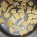 El cooksnap de Noe Dominguez cuando hizo Galletitas de polenta o gallegas.