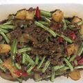 Cooksnap dari dilah untuk resep Kentang Manis dan Daging Cincang Saus Teriyaki
