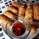 Cooksnap dari Erni Purwanti untuk resep Sosis gulung roti tawar crispy