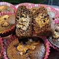 El cooksnap de aliciaarechavala cuando hizo Muffins de chocolate con relleno de dulce de leche 🧁.