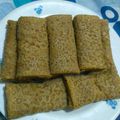 Cooksnap dari Kun Fitriani untuk resep Dadar gulung coklat isi unti kelapa