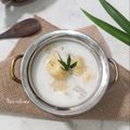Cooksnap Novi Oppie Indriana semasa beliau membuat Pengat Pisang Tanduk.