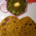 Bibhasini Patra का कुकस्नैप जब उन्होंने सरसों दा साग विद मक्का रोटी(Sarson da saag with makka roti recipe in hindi) बनाया था।