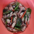 Cooksnap dari Duma Mona Theresia untuk resep Cumi asin cabe ijo