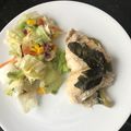 El cooksnap de Marcos Tobias-Grimaldo cuando hizo Rollo vegetal de pechuga al vapor.